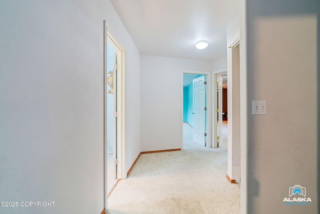 19306 Second St, Eagle River, AK 99577 - hall with carpet floors and baseboards