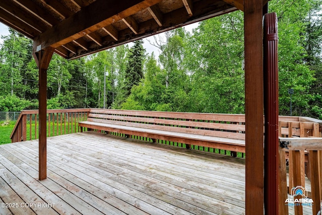 19306 Second St, Eagle River, AK 99577 - view of deck