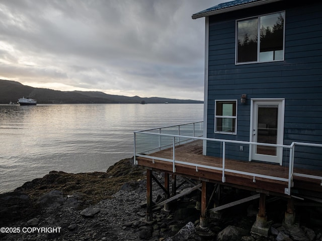 5751 N Tongass Hwy, Ketchikan, AK 99901 - view of dock with a water and mountain view