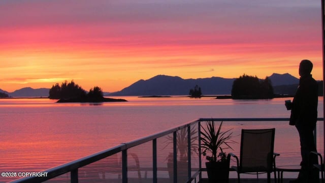 5751 N Tongass Hwy, Ketchikan, AK 99901 - property view of water with a mountain view