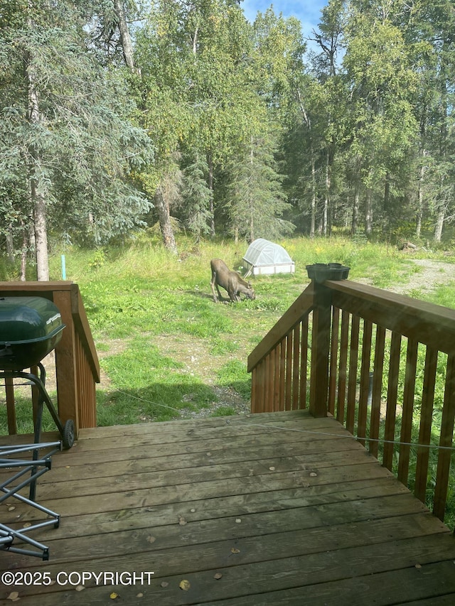 view of deck