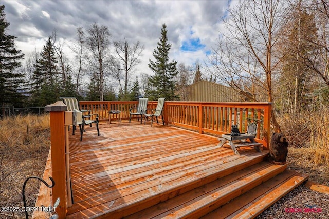 16500 E Smith Rd, Palmer, AK 99645 - view of deck