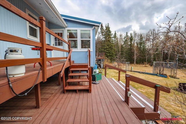 16500 E Smith Rd, Palmer, AK 99645 - view of deck