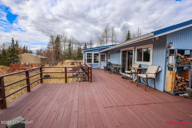 16500 E Smith Rd, Palmer, AK 99645 - view of deck