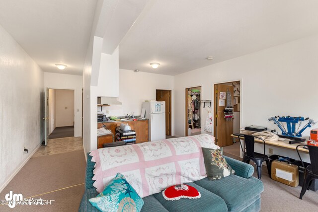 65265 Knob Hill Rd, Anchor Point, AK 99556 - view of carpeted living area
