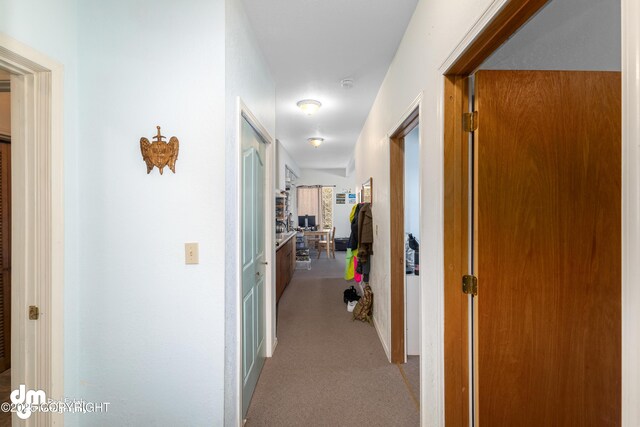 65265 Knob Hill Rd, Anchor Point, AK 99556 - corridor with carpet flooring