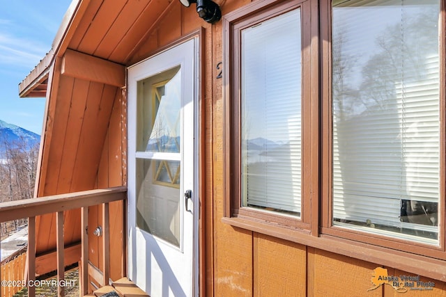 view of property entrance