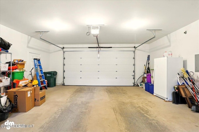 3762-3768 S Lansing Rd, Wasilla, AK 99654 - garage with freestanding refrigerator