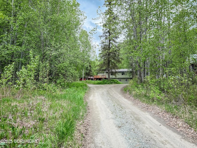 8747 S Twilight Dr, Wasilla, AK 99623 - view of dirt / gravel road