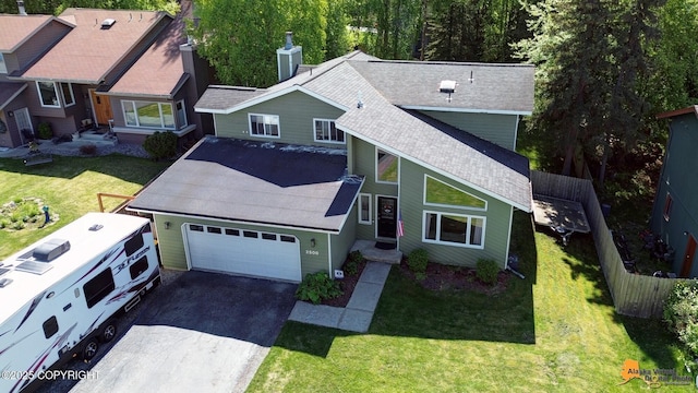 2500 Maylen Cir, Anchorage, AK 99516 - view of front facade featuring driveway, a shingled roof, and an attached garage