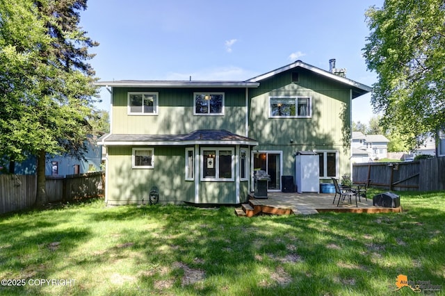 2500 Maylen Cir, Anchorage, AK 99516 - rear view of property featuring a deck