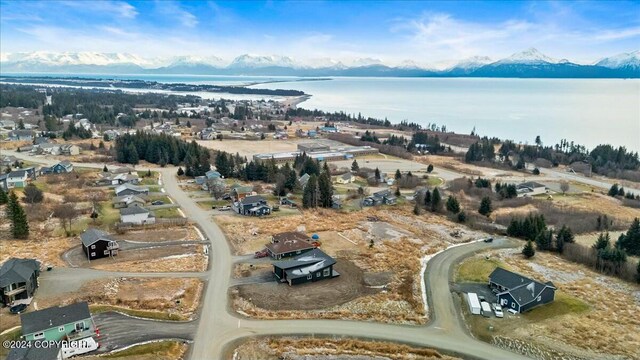 1029 Shelley Ave, Homer, AK 99603 - aerial view of a water and mountain view