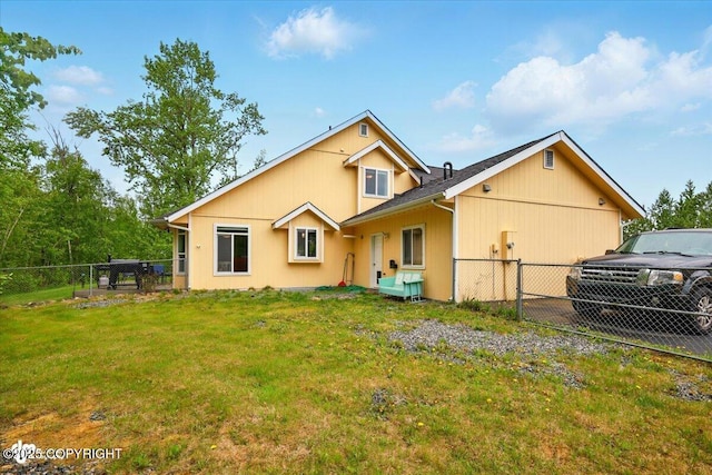 3361 N Inspiration Loop, Wasilla, AK 99654 - view of back of property