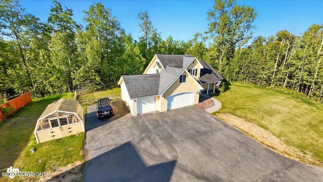 3361 N Inspiration Loop, Wasilla, AK 99654 - aerial view of property and surrounding area