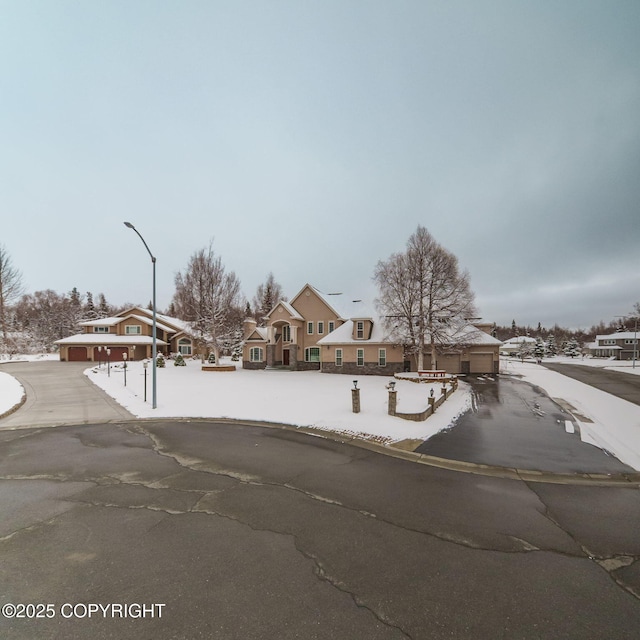 view of street with street lights