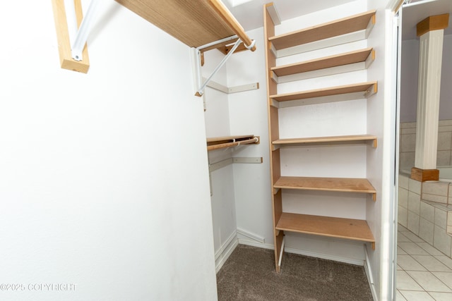 10127 Crest View Ln, Eagle River, AK 99577 - walk in closet featuring carpet flooring