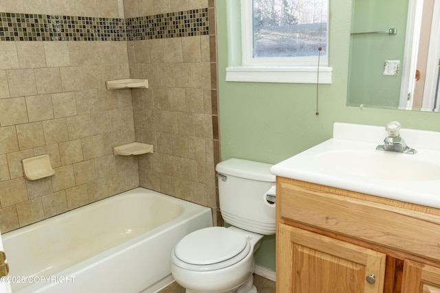 10127 Crest View Ln, Eagle River, AK 99577 - bathroom with toilet and vanity