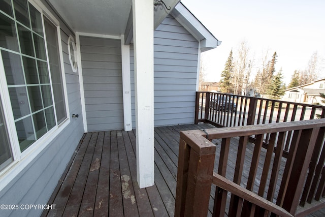 10127 Crest View Ln, Eagle River, AK 99577 - view of deck