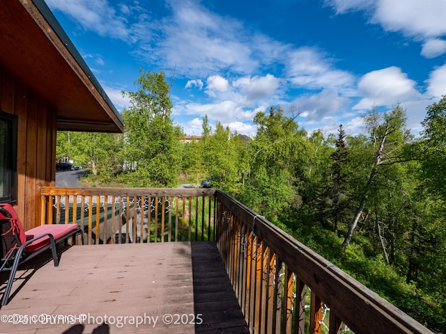 11730 Broadwater Dr, Eagle River, AK 99577 - view of deck
