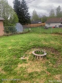 1415 Twining Dr, Anchorage, AK 99504 - view of yard