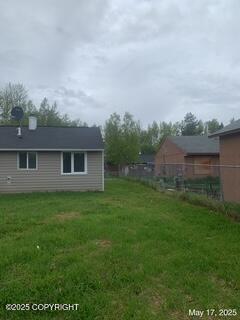 1415 Twining Dr, Anchorage, AK 99504 - view of yard