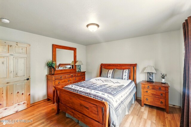 22045 Becharof Cir, Kasilof, AK 99610 - bedroom with light wood-style flooring