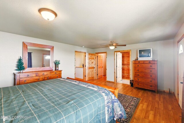 22045 Becharof Cir, Kasilof, AK 99610 - bedroom with wood finished floors and baseboards