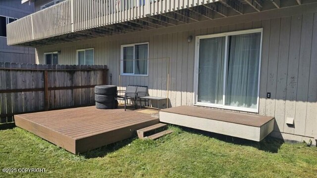 6244 Ophir Dr, Anchorage, AK 99504 - view of deck
