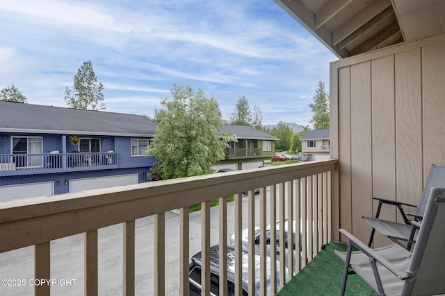 2460 Lochenshire Pl Unit 21, Anchorage, AK 99504 - balcony featuring a residential view