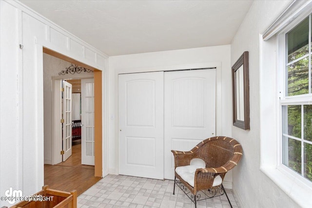 13598 N Willow Dr, Willow, AK 99688 - sitting room featuring baseboards and plenty of natural light