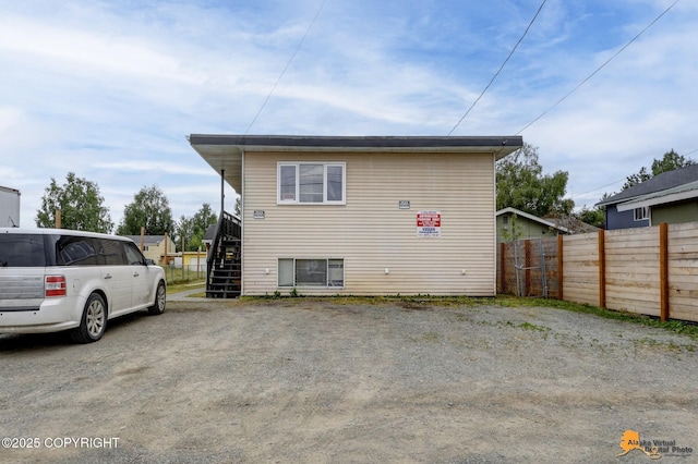 525 E 14th Ave, Anchorage, AK 99501 - view of home's exterior featuring stairway