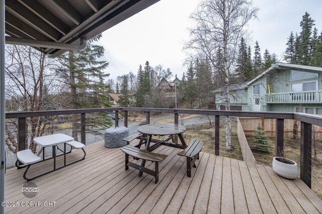 view of deck