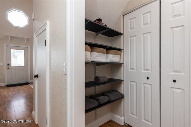 910 Refinery Loop, North Pole, AK 99705 - interior space featuring baseboards and wood finished floors