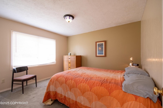 414 Bonanza Ave, Homer, AK 99603 - carpeted bedroom with baseboards and a textured ceiling