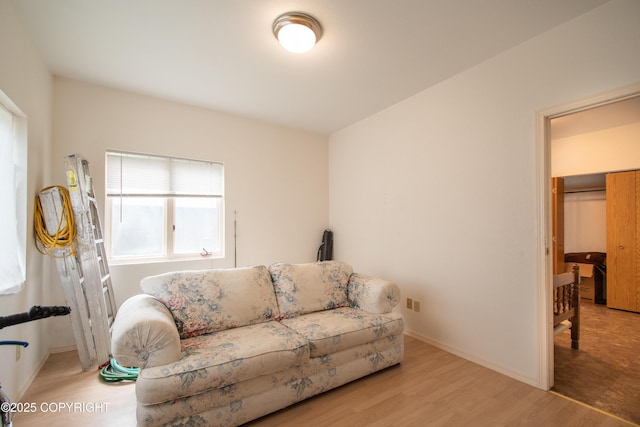 414 Bonanza Ave, Homer, AK 99603 - living room featuring wood finished floors and baseboards