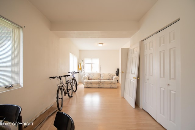 414 Bonanza Ave, Homer, AK 99603 - hall featuring light wood finished floors