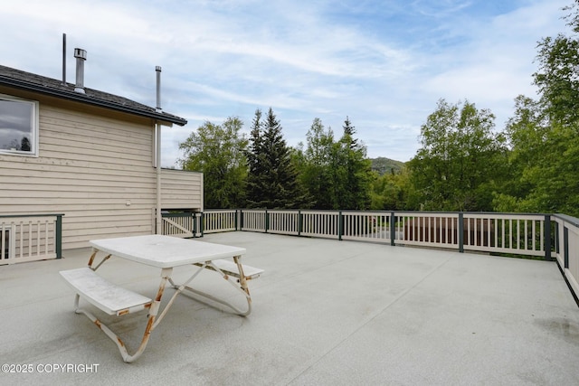 13120 Saunders Rd, Anchorage, AK 99516 - view of patio featuring outdoor dining area