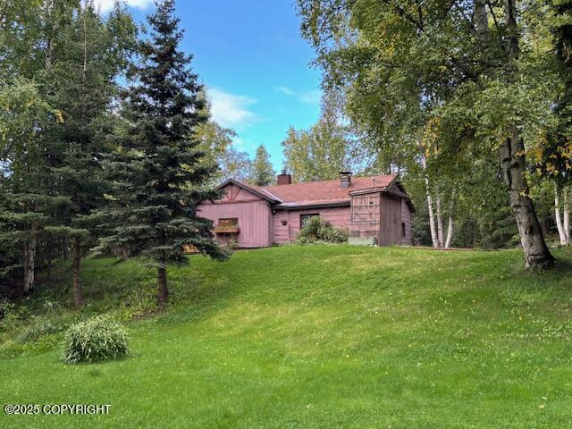 22539 Needles Loop, Chugiak, AK 99567 - view of yard