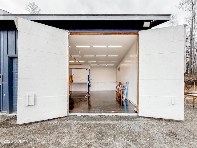 1340 N Rainbow Park Dr, Wasilla, AK 99623 - view of garage