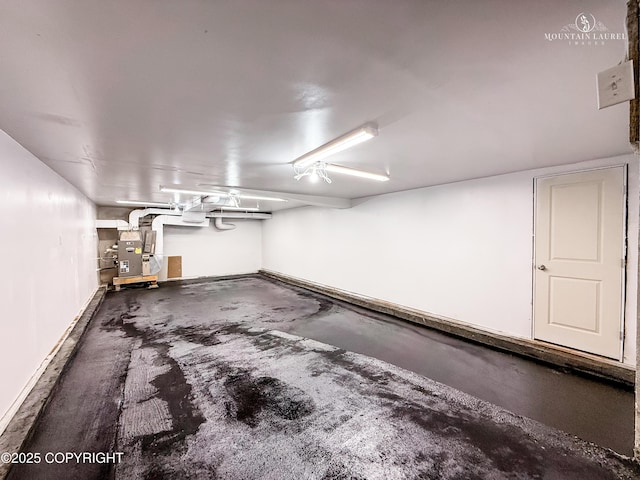 1340 N Rainbow Park Dr, Wasilla, AK 99623 - finished basement featuring baseboards and heating unit