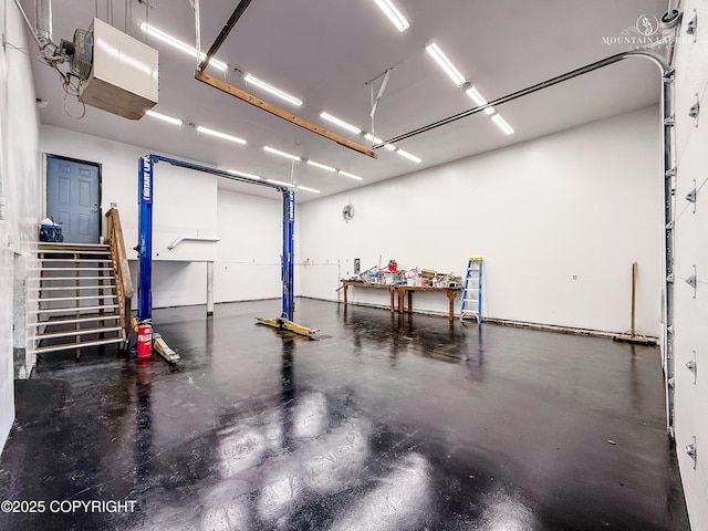 1340 N Rainbow Park Dr, Wasilla, AK 99623 - garage with a garage door opener