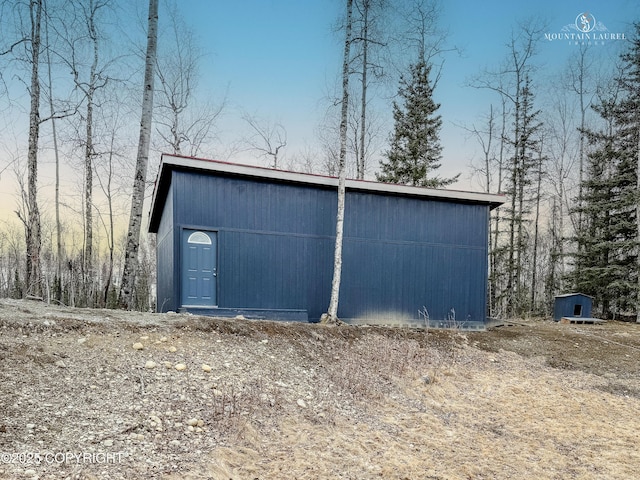 1340 N Rainbow Park Dr, Wasilla, AK 99623 - view of garage