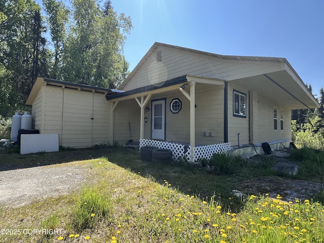 30258 Hook Ln, Soldotna, AK 99669 - view of bungalow-style home