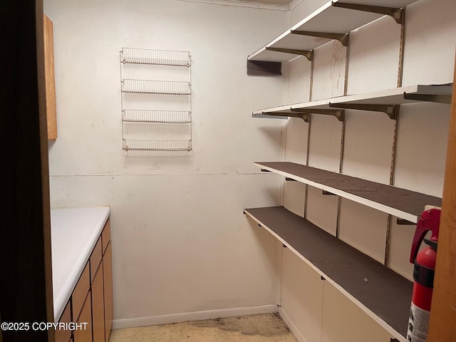 view of storage