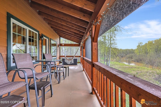 49635 S Hunter Dr, Willow, AK 99688 - view of balcony