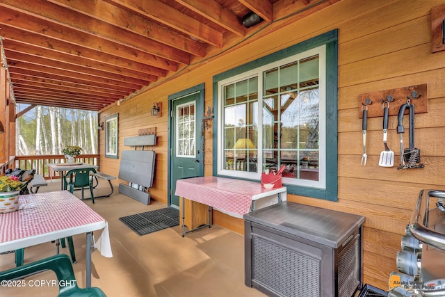49635 S Hunter Dr, Willow, AK 99688 - view of patio / terrace
