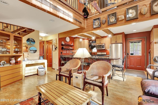 49635 S Hunter Dr, Willow, AK 99688 - view of living room