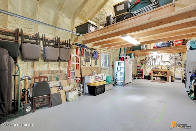 49635 S Hunter Dr, Willow, AK 99688 - view of garage