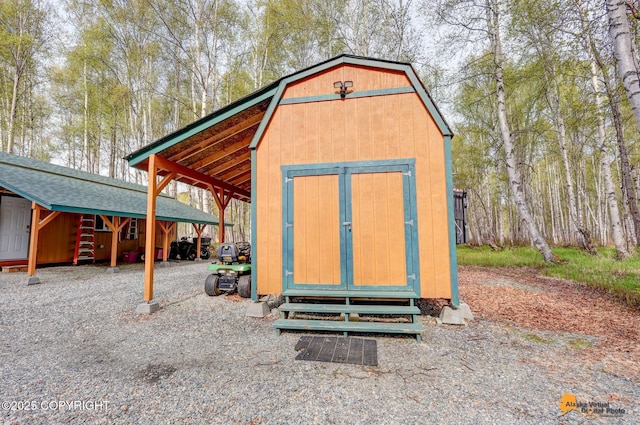 49635 S Hunter Dr, Willow, AK 99688 - view of shed