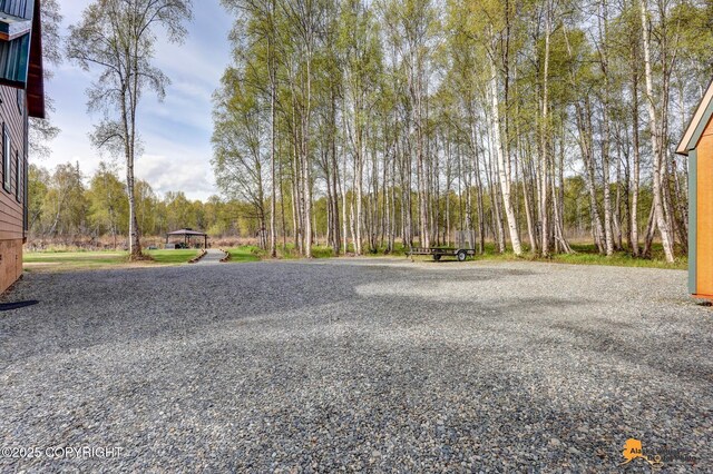 49635 S Hunter Dr, Willow, AK 99688 - view of yard
